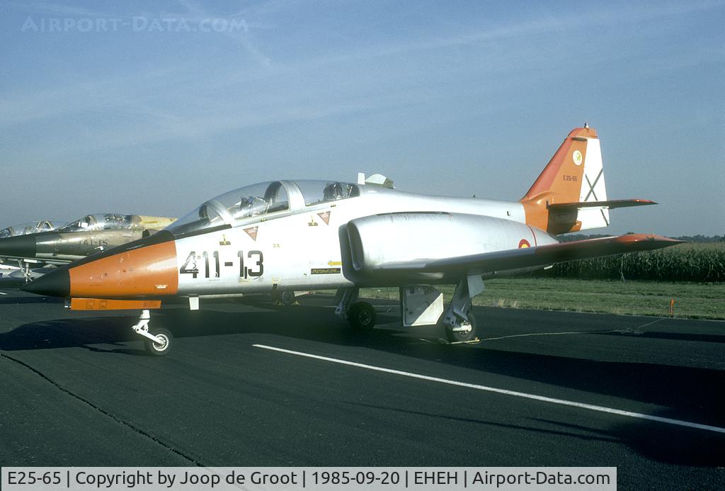 E25-65, CASA C-101EB Aviojet C/N EB01-65-071, This Spanish Casa 101 was the first Spanish aircraft ever to visit a Dutch open house.