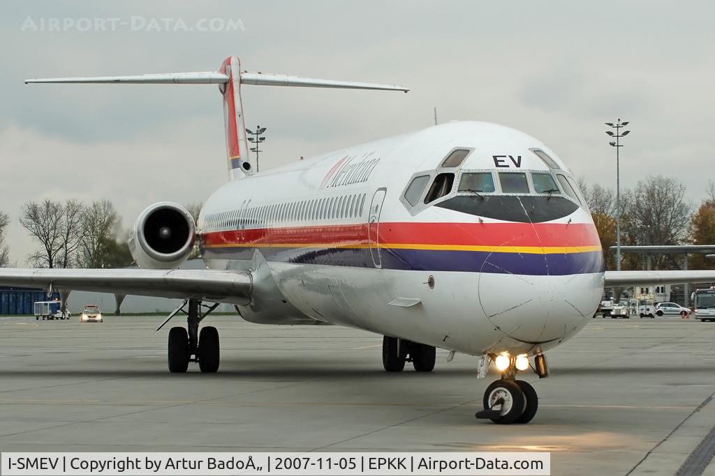 I-SMEV, 1988 McDonnell Douglas MD-82 (DC-9-82) C/N 49669, Meridiana - McDonnell Douglas MD-82