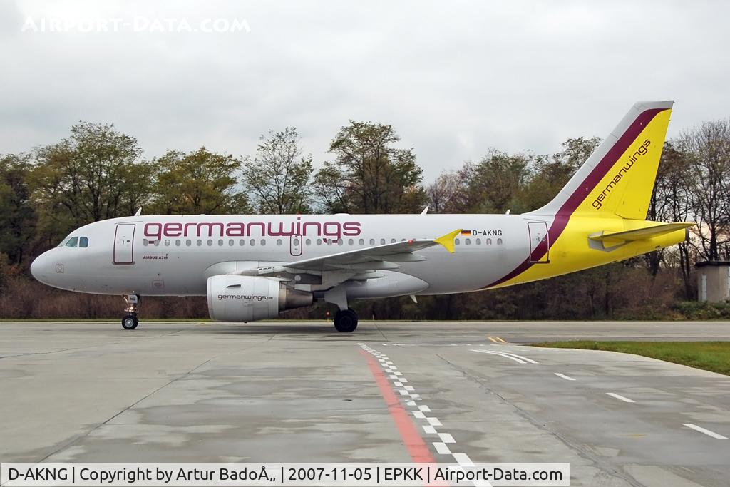 D-AKNG, 1997 Airbus A319-112 C/N 654, Germanwings