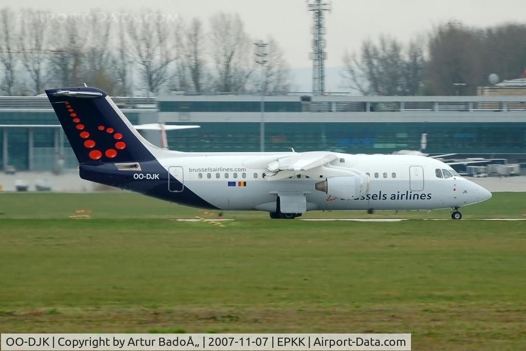 OO-DJK, 1995 British Aerospace Avro 146-RJ85 C/N E.2271, Brussels Airlines