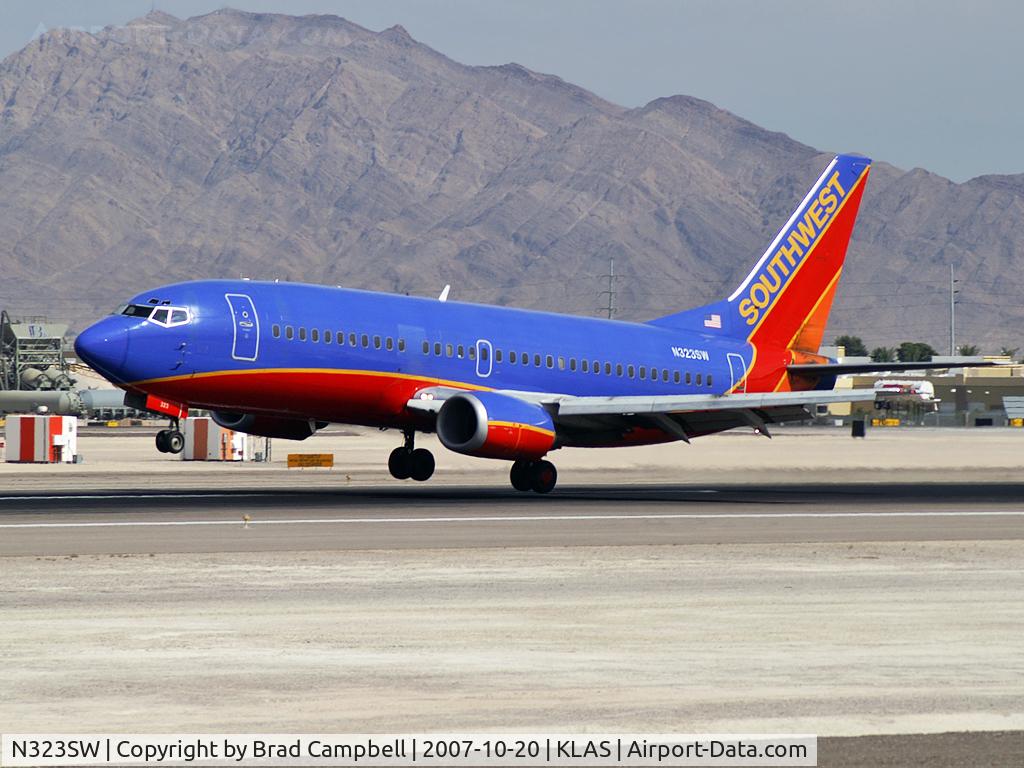 N323SW, 1987 Boeing 737-3H4 C/N 23344, Southwest Airlines / 1987 Boeing 737-3H4