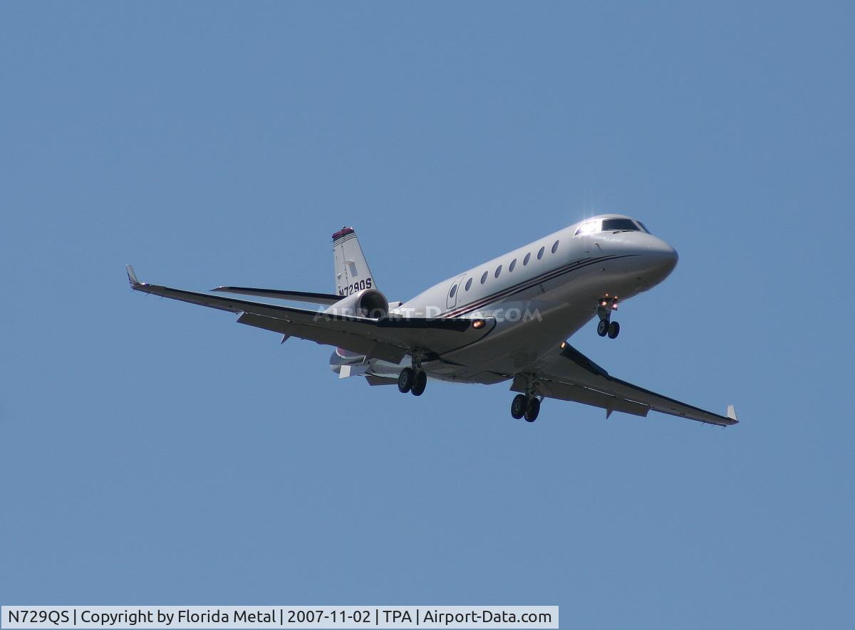 N729QS, 2005 Israel Aircraft Industries Gulfstream 200 C/N 118, G-200