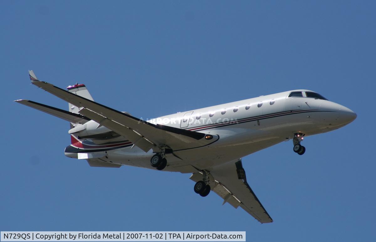 N729QS, 2005 Israel Aircraft Industries Gulfstream 200 C/N 118, G-200