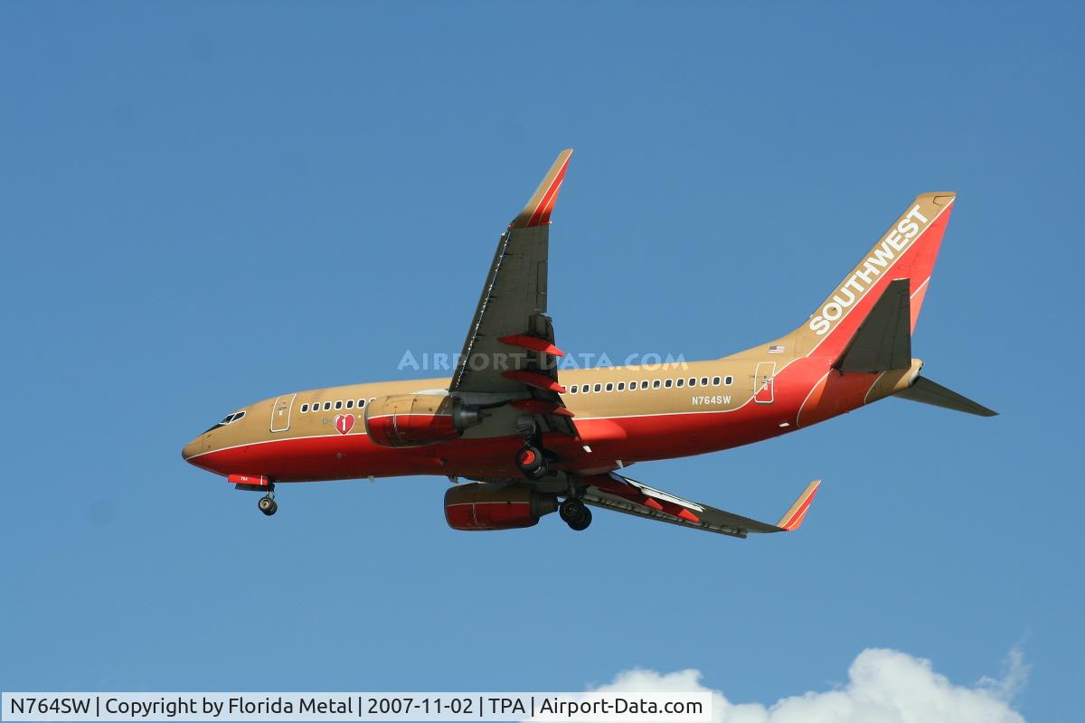 N764SW, 2000 Boeing 737-7H4 C/N 27878, Southwest