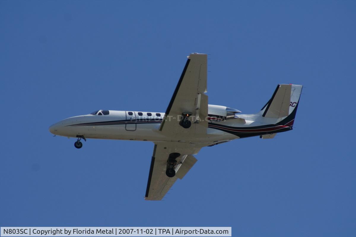 N803SC, 1989 Cessna 550 C/N 5500615, C550