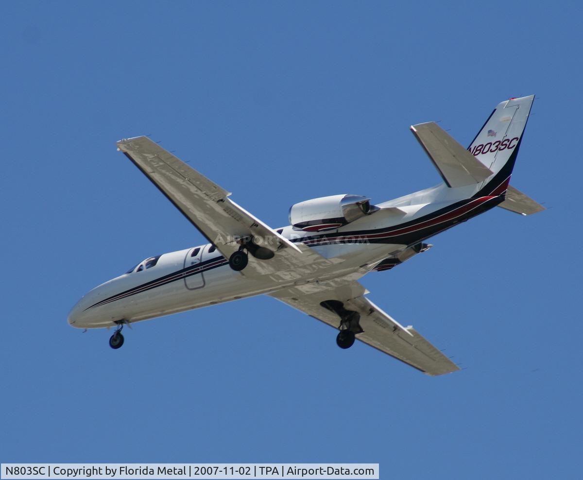 N803SC, 1989 Cessna 550 C/N 5500615, C550