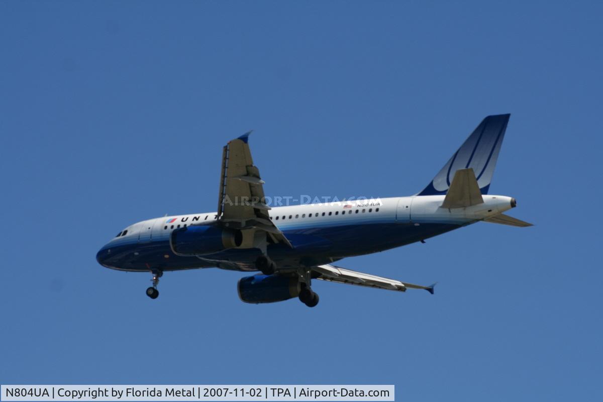 N804UA, 1997 Airbus A319-131 C/N 759, United