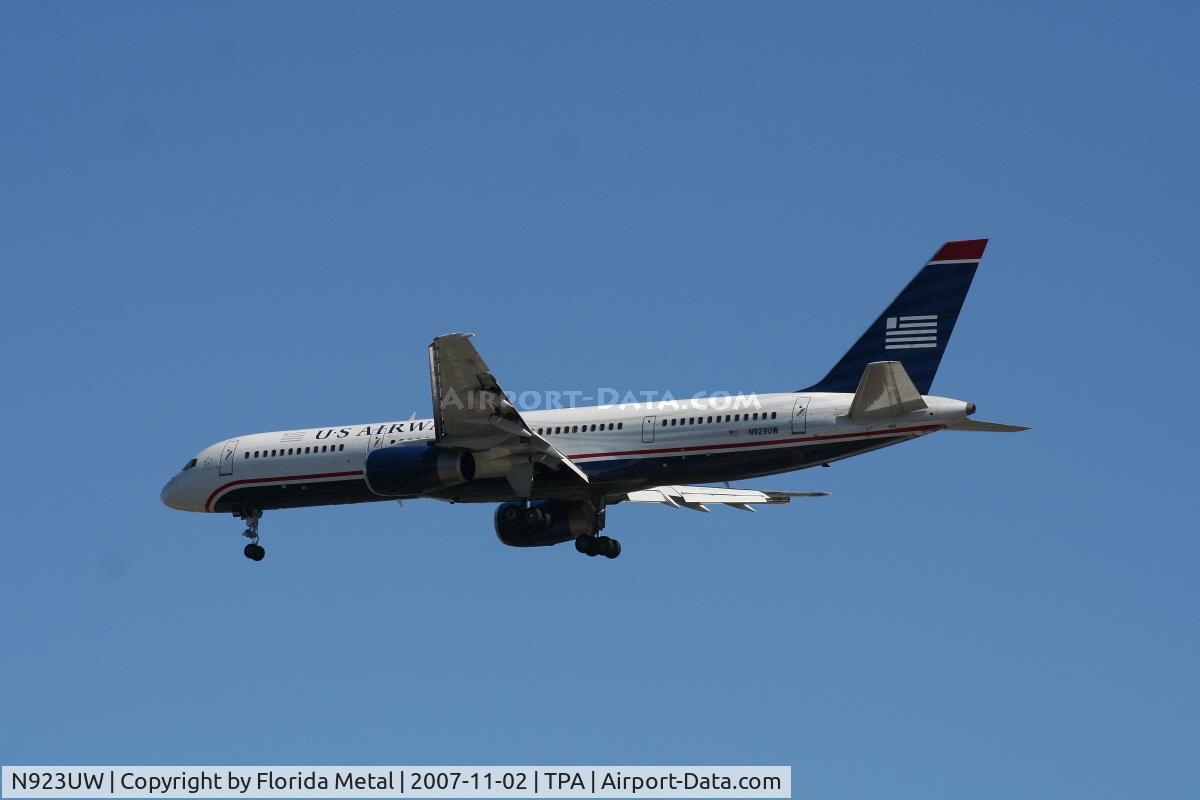 N923UW, 1983 Boeing 757-225 C/N 22203, US Airways
