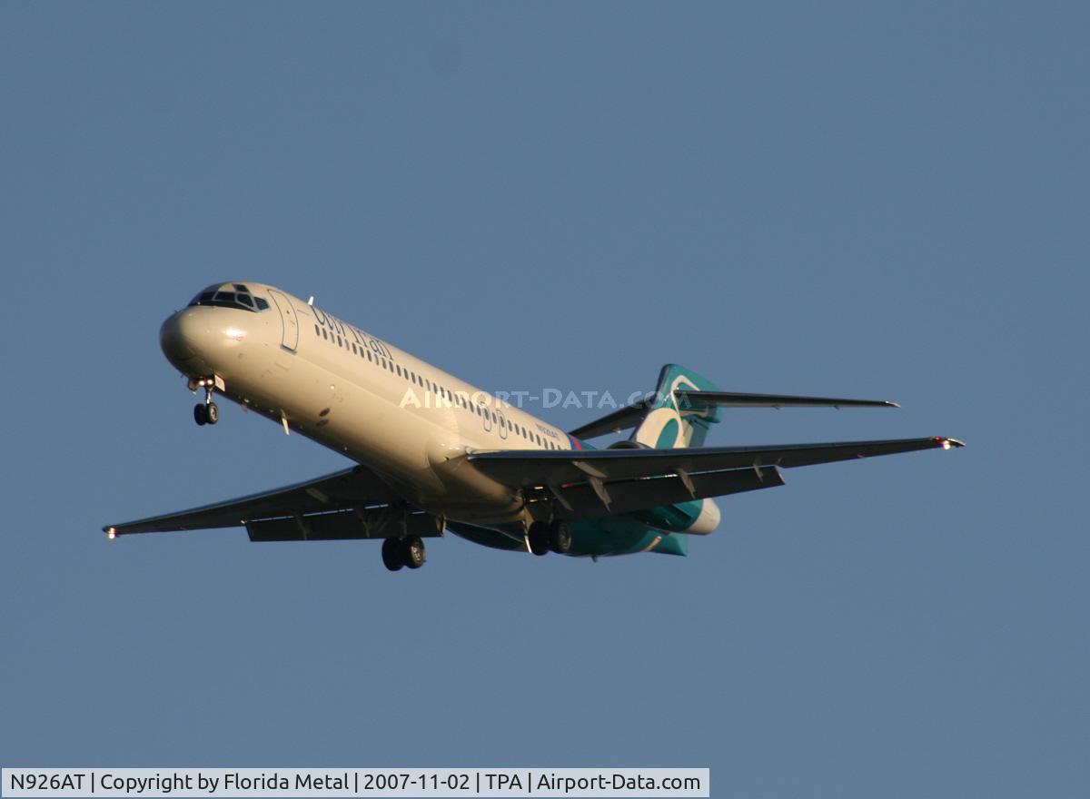 N926AT, 2000 Boeing 717-200 C/N 55078, Air Tran
