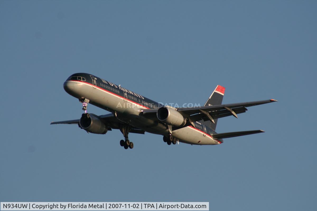 N934UW, 1993 Boeing 757-2B7 C/N 27200, US Airways