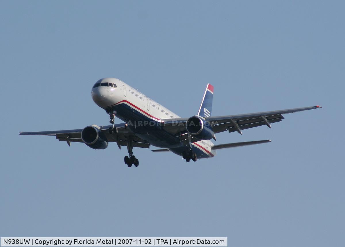 N938UW, 1994 Boeing 757-2B7 C/N 27246, US Airways