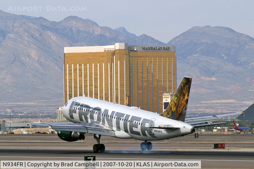 N934FR, 2004 Airbus A319-111 C/N 2287, Frontier Airlines / 2004 Airbus A319-111 - 'Lynx Cub'