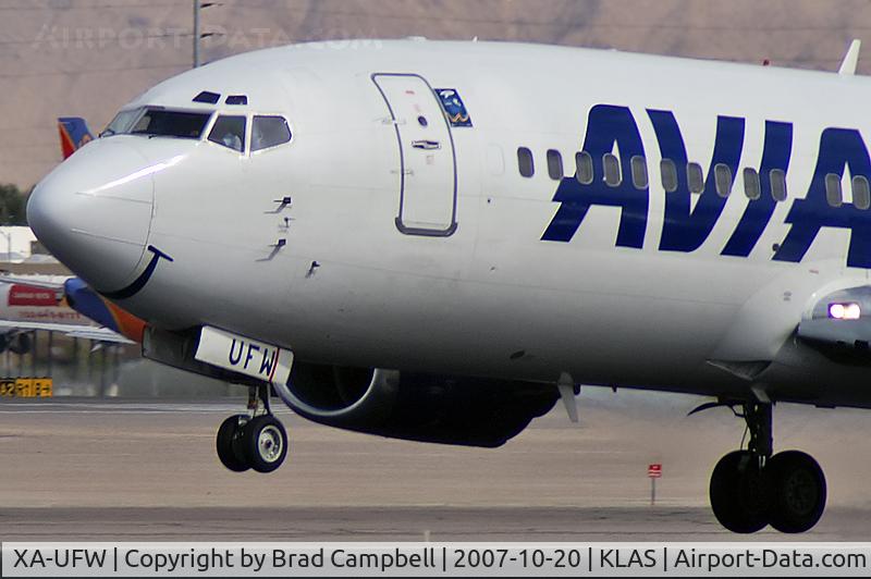 XA-UFW, 1987 Boeing 737-301 C/N 23558, Aviacsa / 1987 Boeing 737-301