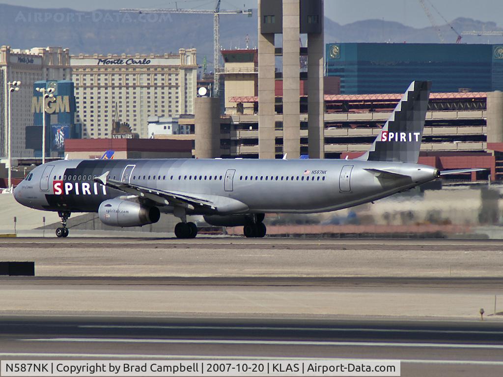 N587NK, 2005 Airbus A321-231 C/N 2476, Spirit Airlines / Airbus A321-231