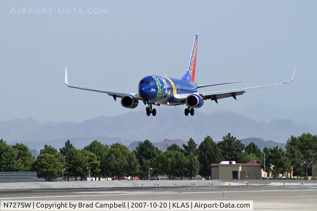 N727SW, 1999 Boeing 737-7H4 C/N 27859, Southwest Airlines - 'Nevada One' / 1999 Boeing 737-7H4