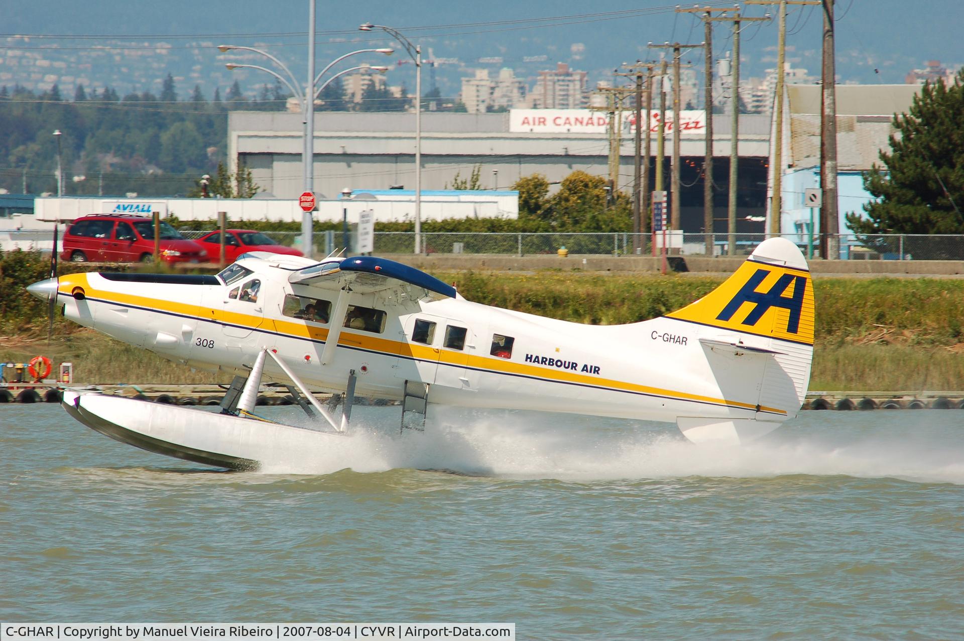 C-GHAR, 1954 De Havilland Canada DHC-3 Otter C/N 42, at the YVR seaplane terminal