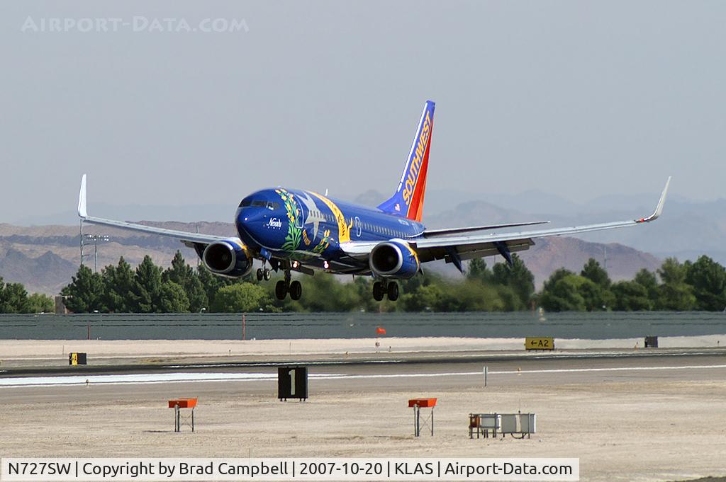 N727SW, 1999 Boeing 737-7H4 C/N 27859, Southwest Airlines - 'Nevada One' / 1999 Boeing 737-7H4
