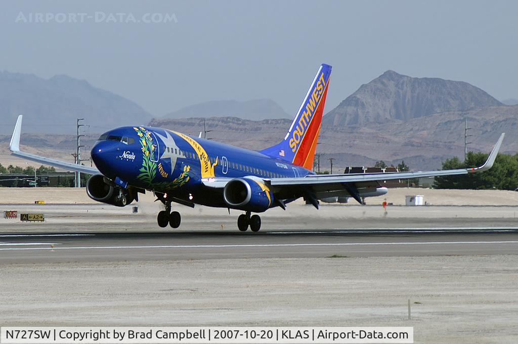 N727SW, 1999 Boeing 737-7H4 C/N 27859, Southwest Airlines - 'Nevada One' / 1999 Boeing 737-7H4