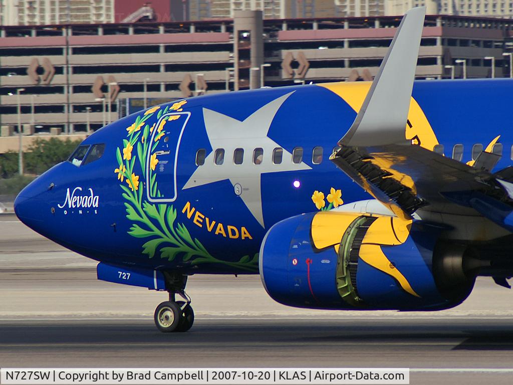 N727SW, 1999 Boeing 737-7H4 C/N 27859, Southwest Airlines - 'Nevada One' / 1999 Boeing 737-7H4