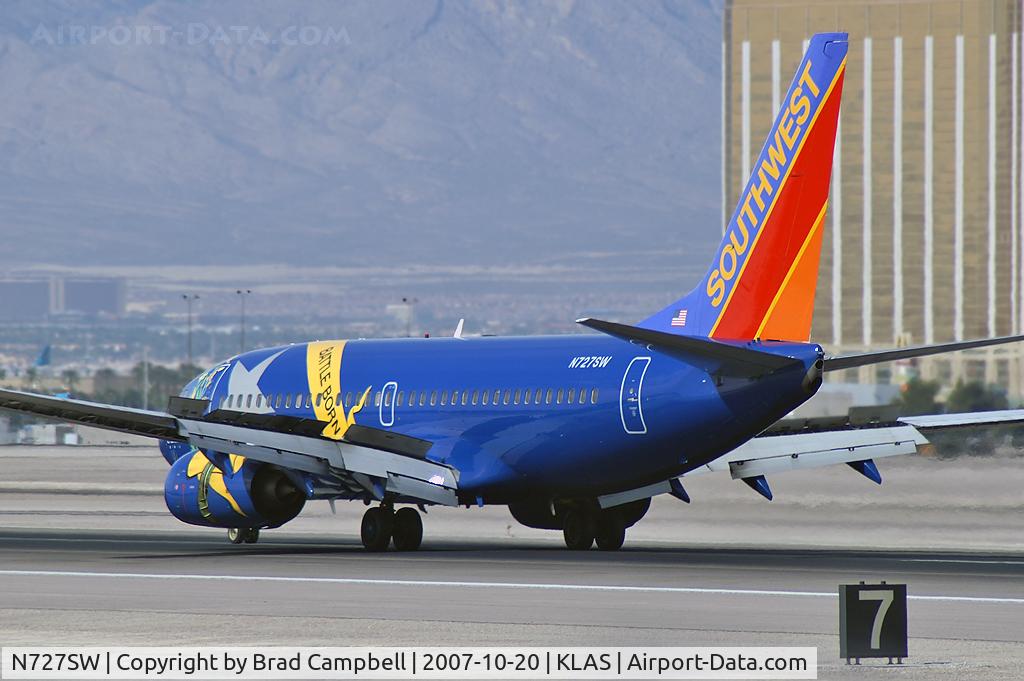 N727SW, 1999 Boeing 737-7H4 C/N 27859, Southwest Airlines - 'Nevada One' / 1999 Boeing 737-7H4