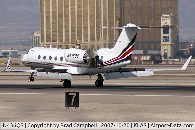 N436QS, 2001 Gulfstream Aerospace G-IV C/N 1436, NetJets Aviation / 2001 Gulfstream Aerospace G-IV