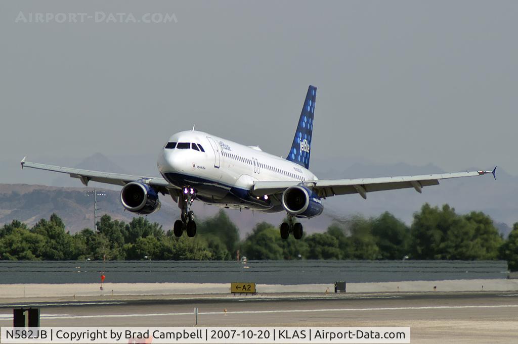 N582JB, 2003 Airbus A320-232 C/N 2147, jetBlue Airways - 'Mystic Blue' / 2003 Airbus A320-232