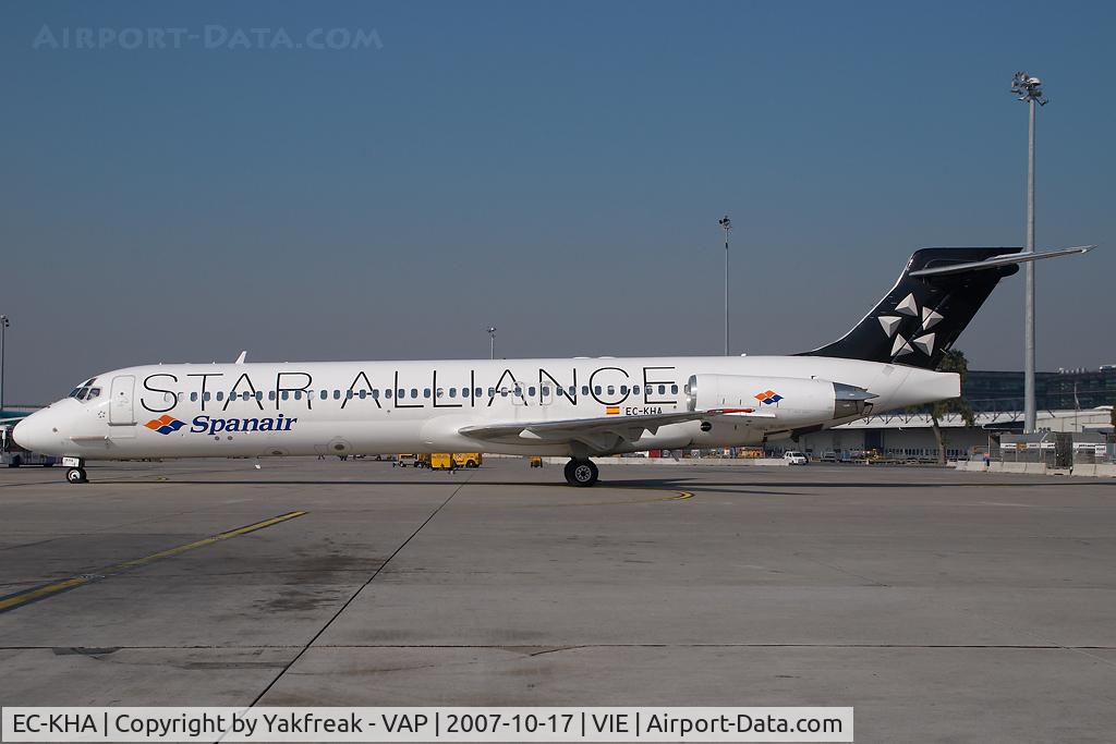 EC-KHA, 1998 McDonnell Douglas MD-87 (DC-9-87) C/N 49611, Spanair MD87
