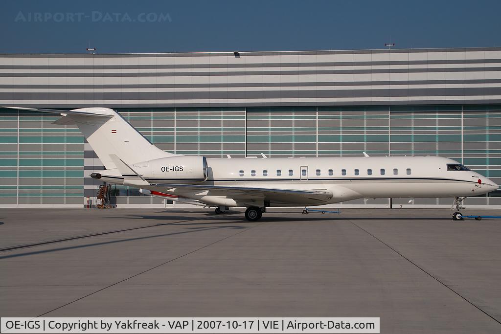 OE-IGS, 2010 Bombardier BD-700-1A10 Global Express C/N 9044, Tyrolean Jet Service Globalexpress