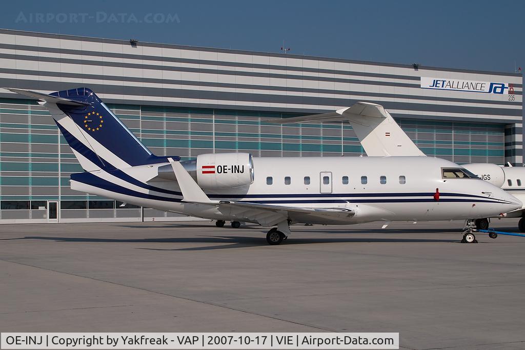 OE-INJ, 1999 Bombardier Challenger 604 (CL-600-2B16) C/N 5435, CL600 Challenger