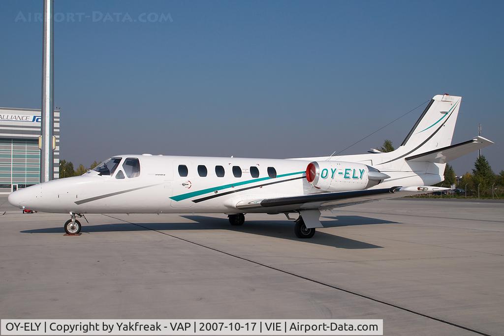 OY-ELY, 1980 Cessna 550 Citation II C/N 550-0139, Cessna 550 Citation 2