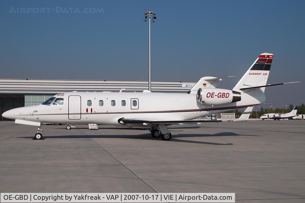 OE-GBD, 2000 Israel Aircraft Industries IAI-1125A Astra SPX C/N 133, Bannert Air Astra