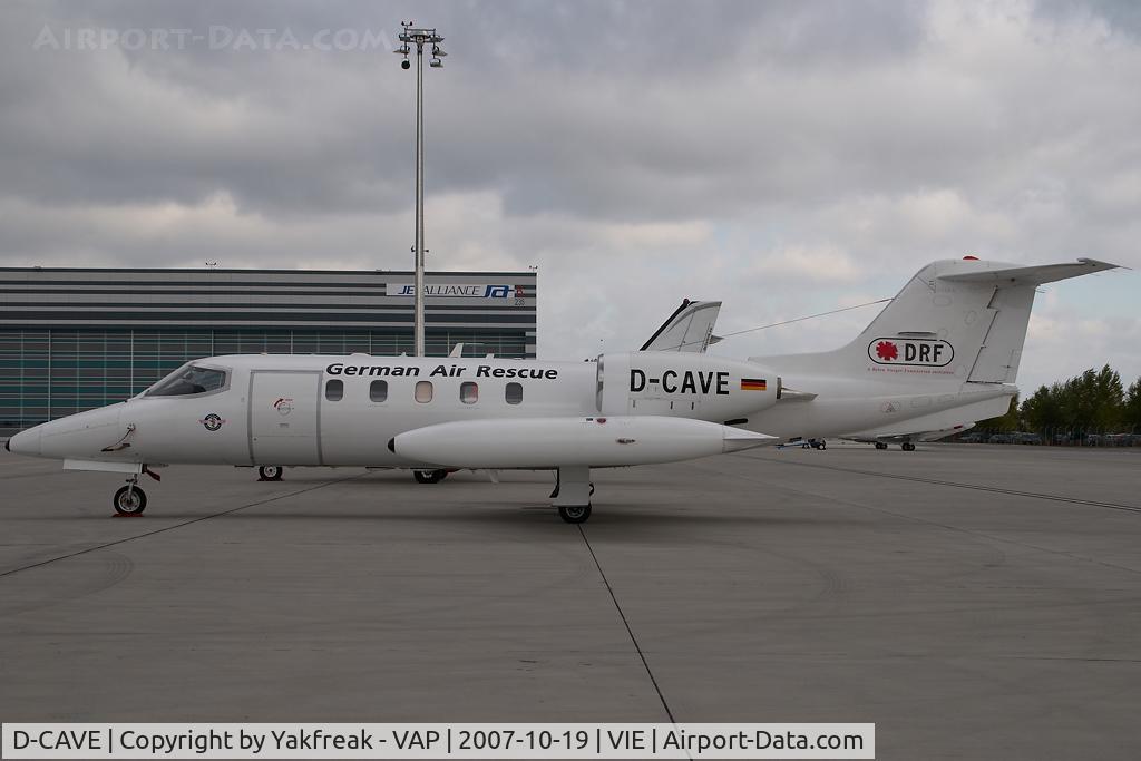 D-CAVE, 1982 Gates Learjet 35A C/N 35A-423, German Air Rescue Learjet 35