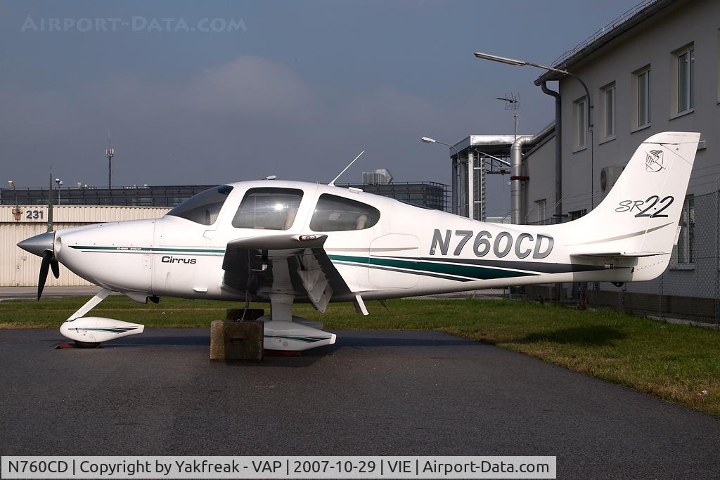 N760CD, 2001 Cirrus SR22 C/N 0084, Cirrus SR22