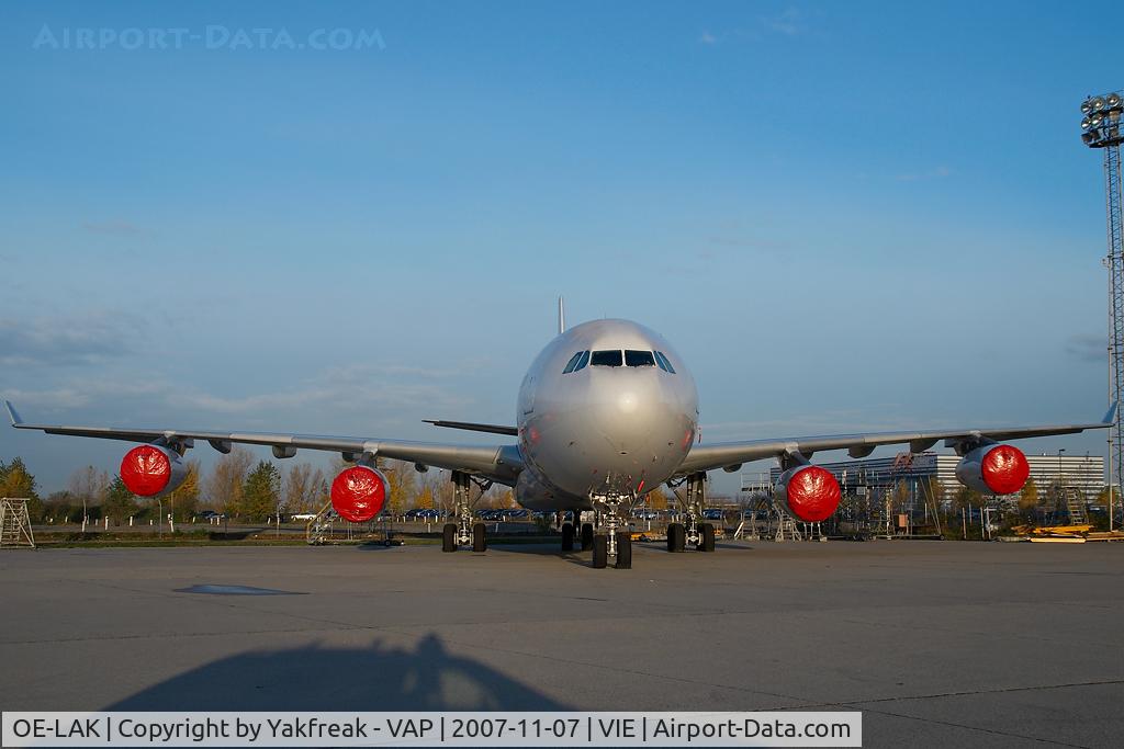 OE-LAK, 1997 Airbus A340-313 C/N 169, Austrian Airlines Airbus A340-300