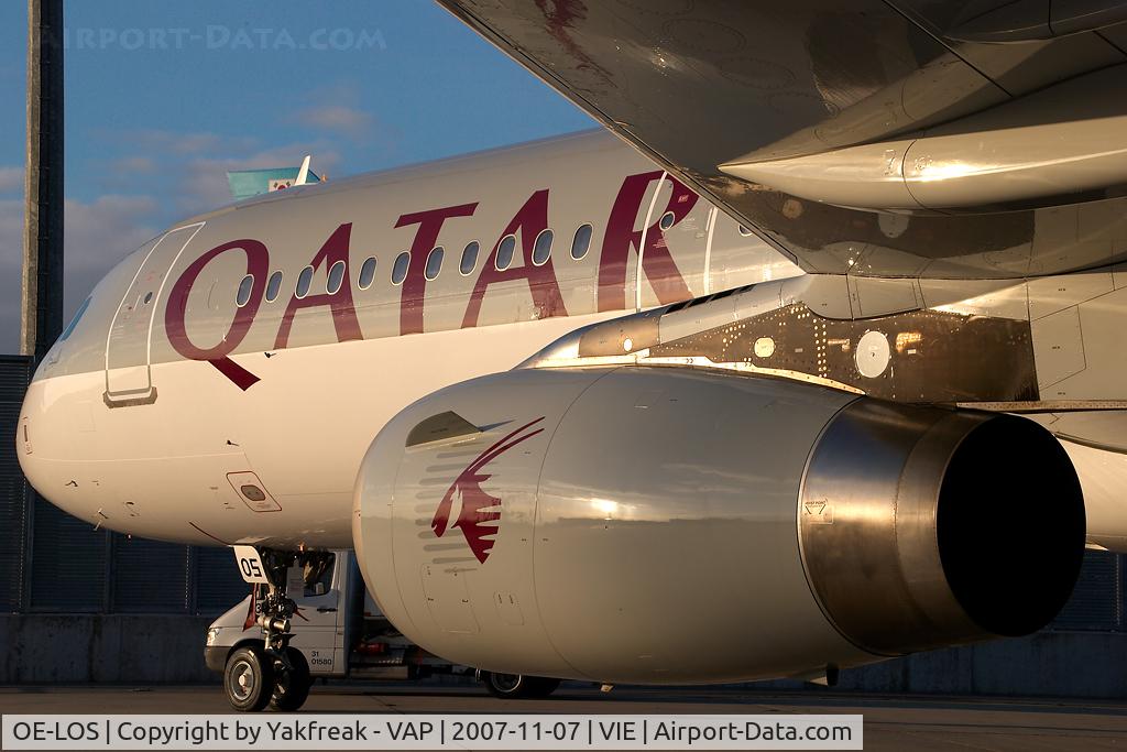 OE-LOS, 2001 Airbus A321-231 C/N 1487, Qatar Airways Airbus A321
