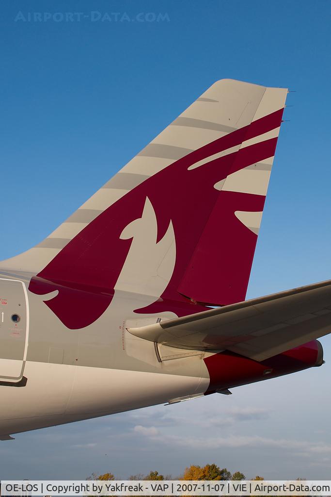 OE-LOS, 2001 Airbus A321-231 C/N 1487, Qatar Airways Airbus A321