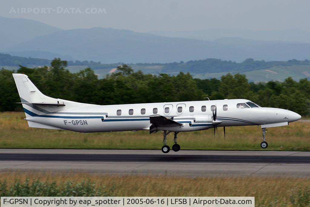 F-GPSN, 1990 Fairchild SA-227AC Metro III C/N AC-758B, landing rwy 16