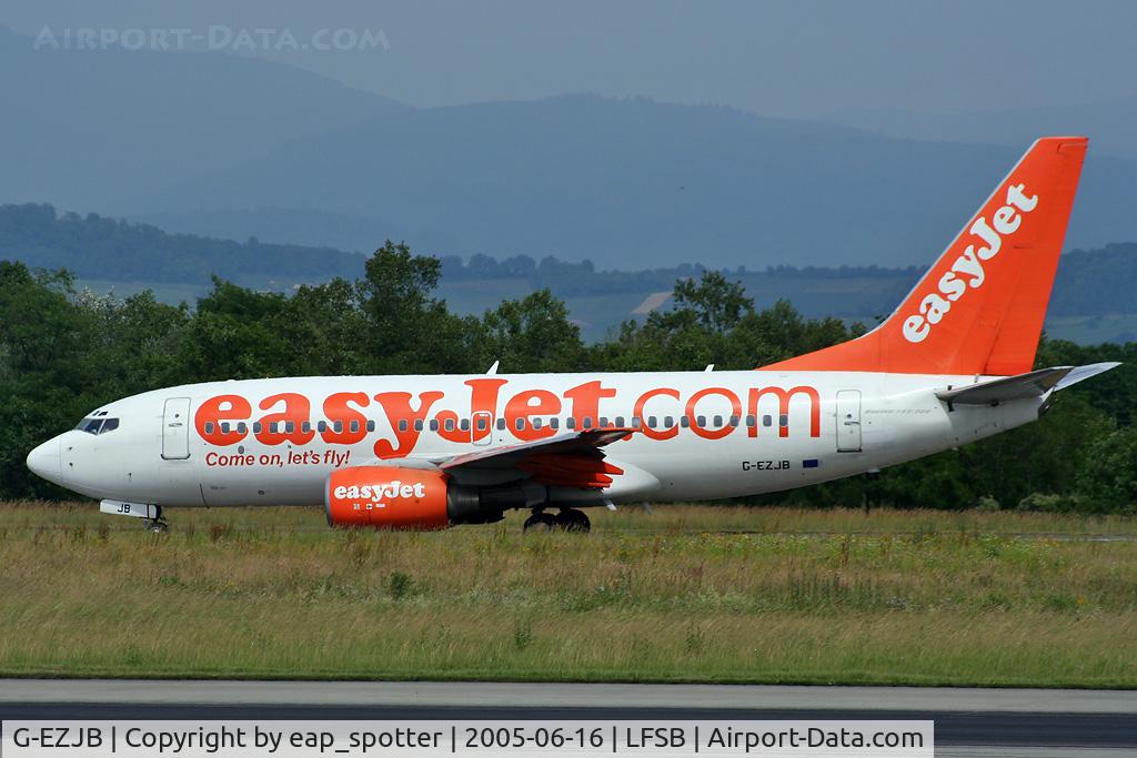 G-EZJB, 2000 Boeing 737-73V C/N 30236, taxi on bravo
