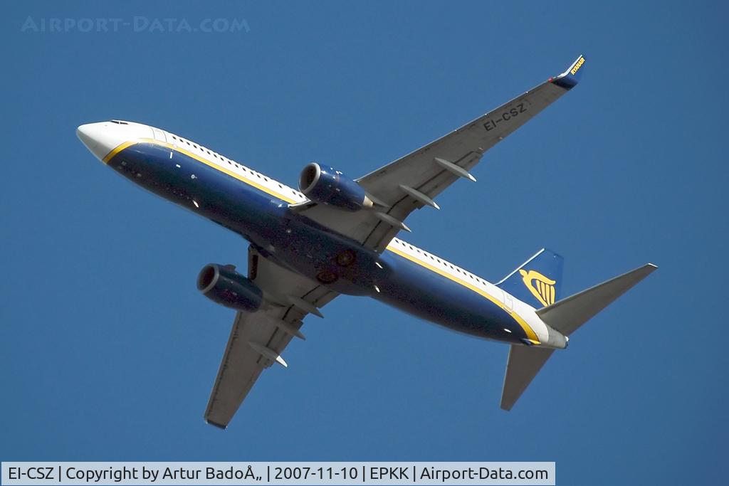EI-CSZ, 2002 Boeing 737-8AS C/N 32780, Ryanair