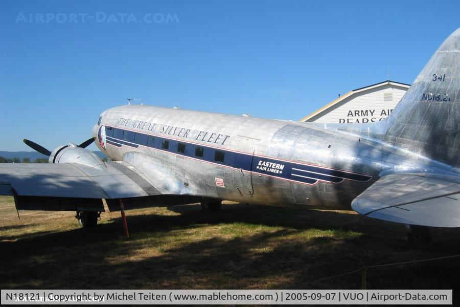 N18121, 1937 Douglas DC-3A (DC-3-201) C/N 1997, At the Pearson Air Museum