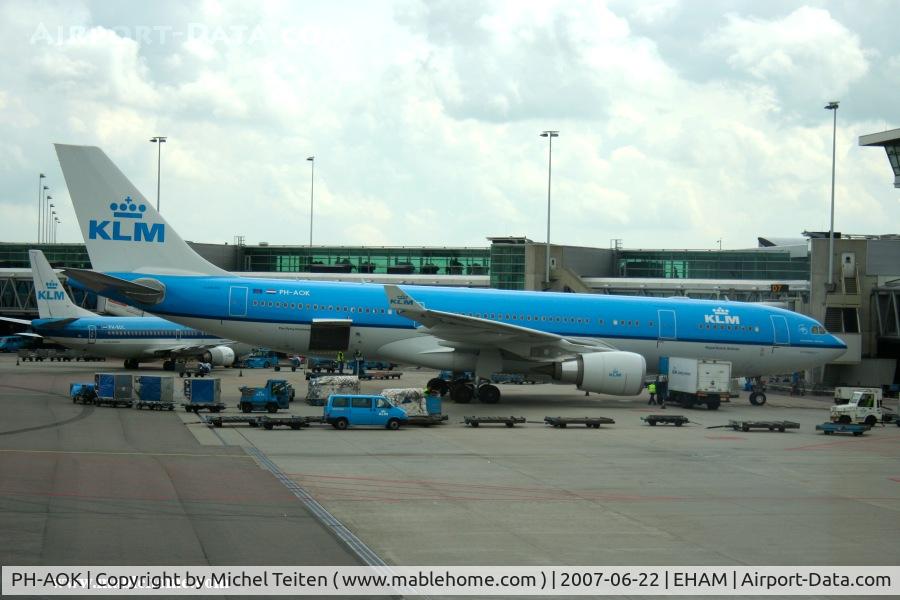 PH-AOK, 2007 Airbus A330-203 C/N 834, KLM