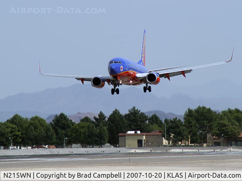 N215WN, 2005 Boeing 737-7H4 C/N 32487, Southwest Airlines - 'Ron Chapman - LUV is On-the-Air' / 2005 Boeing 737-7H4