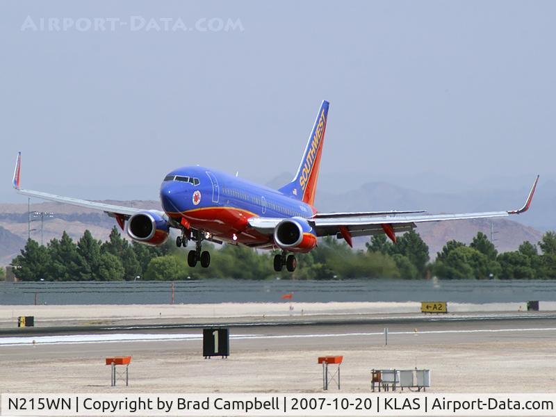N215WN, 2005 Boeing 737-7H4 C/N 32487, Southwest Airlines - 'Ron Chapman - LUV is On-the-Air' / 2005 Boeing 737-7H4