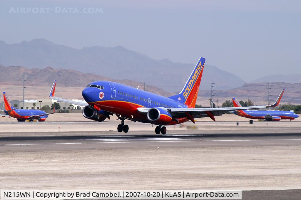N215WN, 2005 Boeing 737-7H4 C/N 32487, Southwest Airlines - 'Ron Chapman - LUV is On-the-Air' / 2005 Boeing 737-7H4