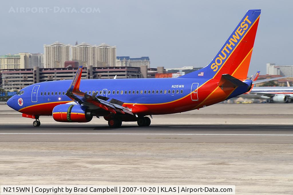 N215WN, 2005 Boeing 737-7H4 C/N 32487, Southwest Airlines - 'Ron Chapman - LUV is On-the-Air' / 2005 Boeing 737-7H4