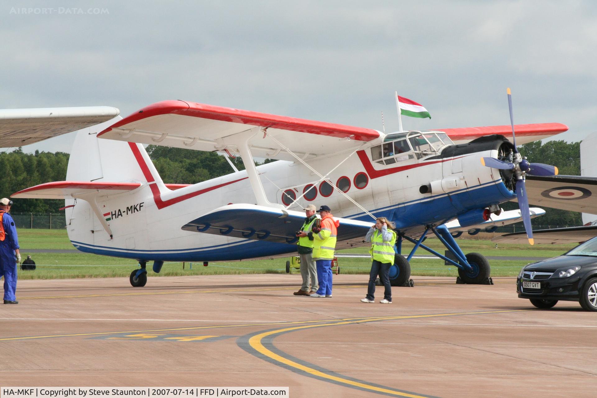 HA-MKF, 1985 Antonov An-2TP C/N 1G233-43, Royal International Air Tattoo 2007
