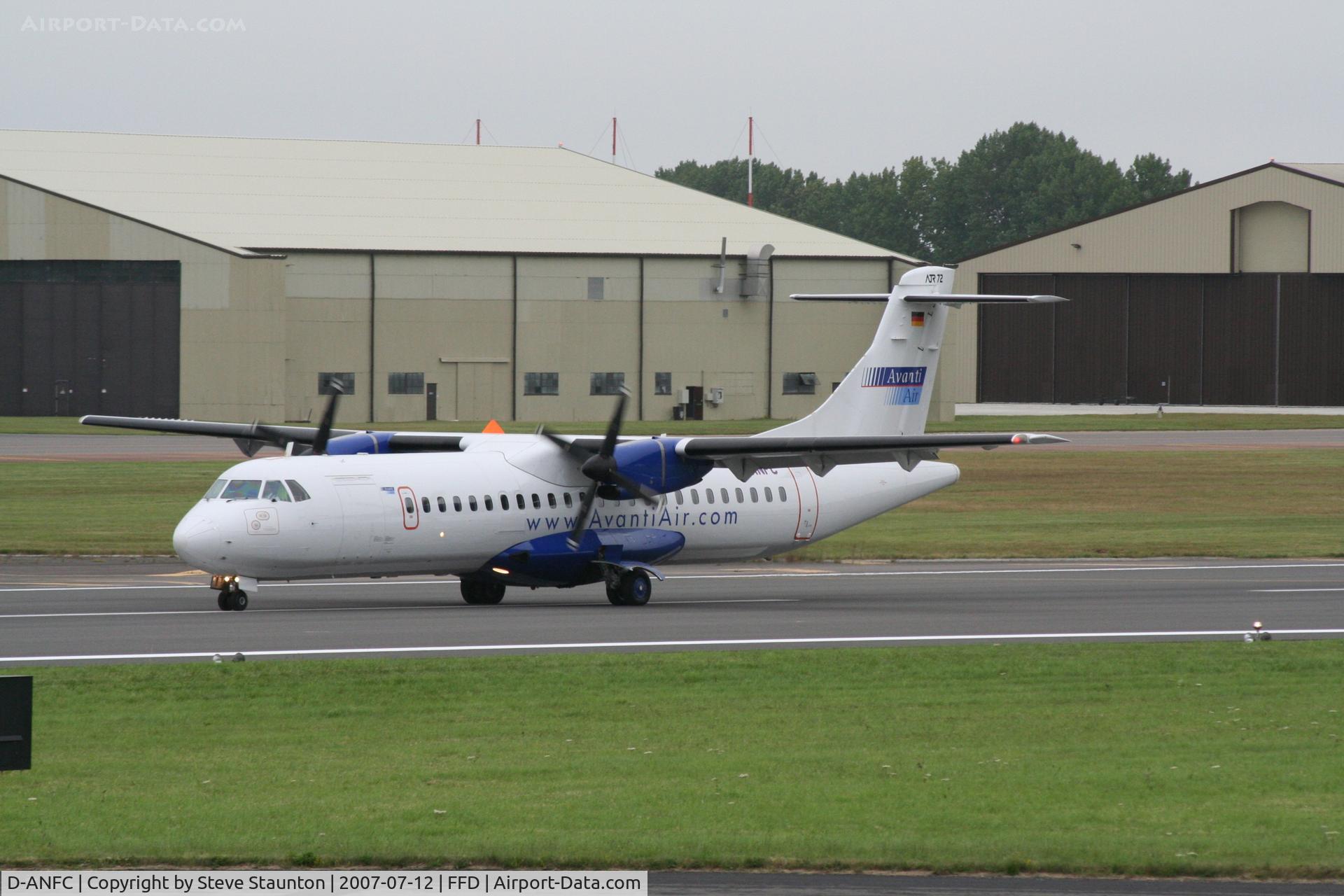 D-ANFC, 1991 ATR 72-202 C/N 237, Royal International Air Tattoo 2007