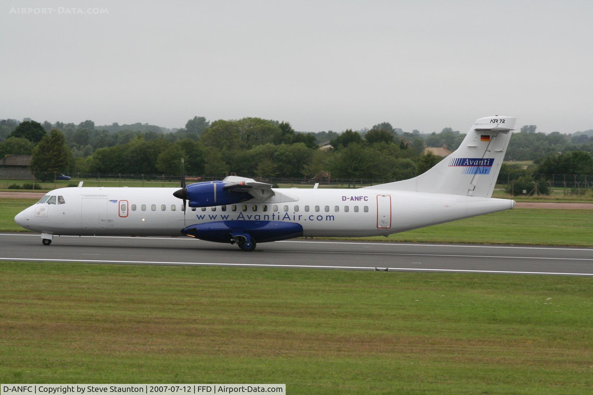D-ANFC, 1991 ATR 72-202 C/N 237, Royal International Air Tattoo 2007