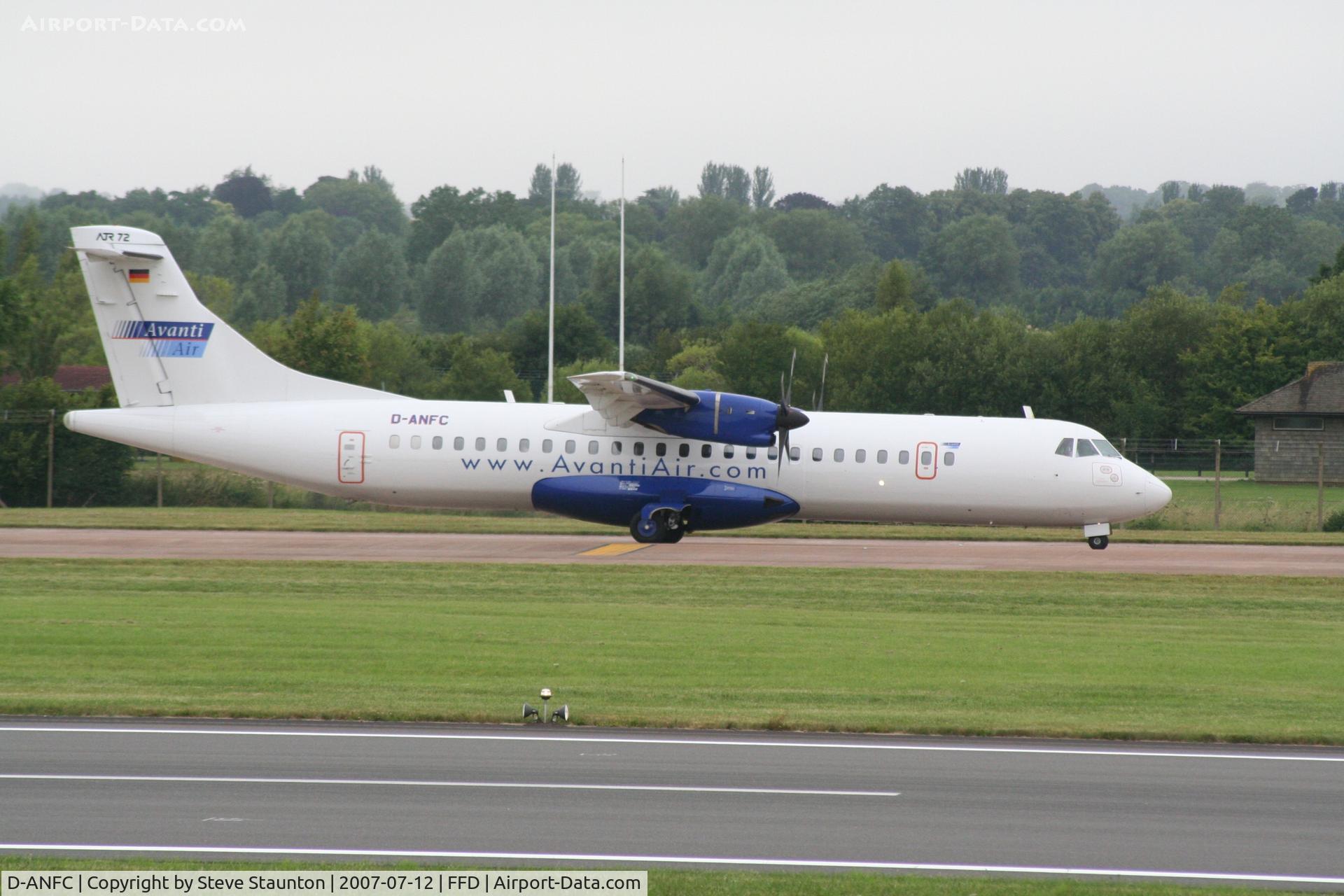 D-ANFC, 1991 ATR 72-202 C/N 237, Royal International Air Tattoo 2007
