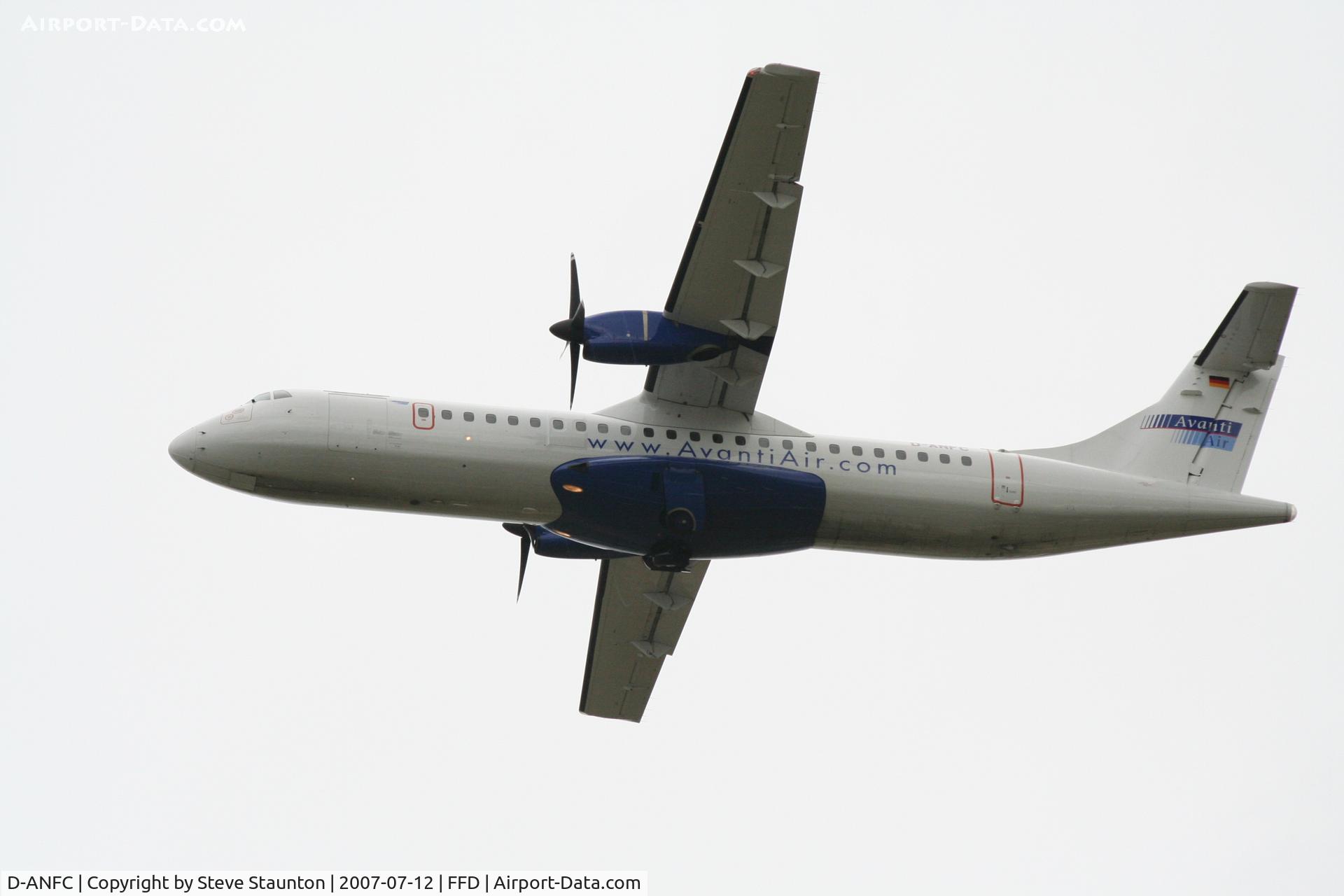 D-ANFC, 1991 ATR 72-202 C/N 237, Royal International Air Tattoo 2007